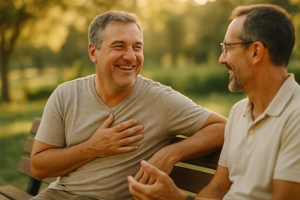 men heart health - personal growth and mindset